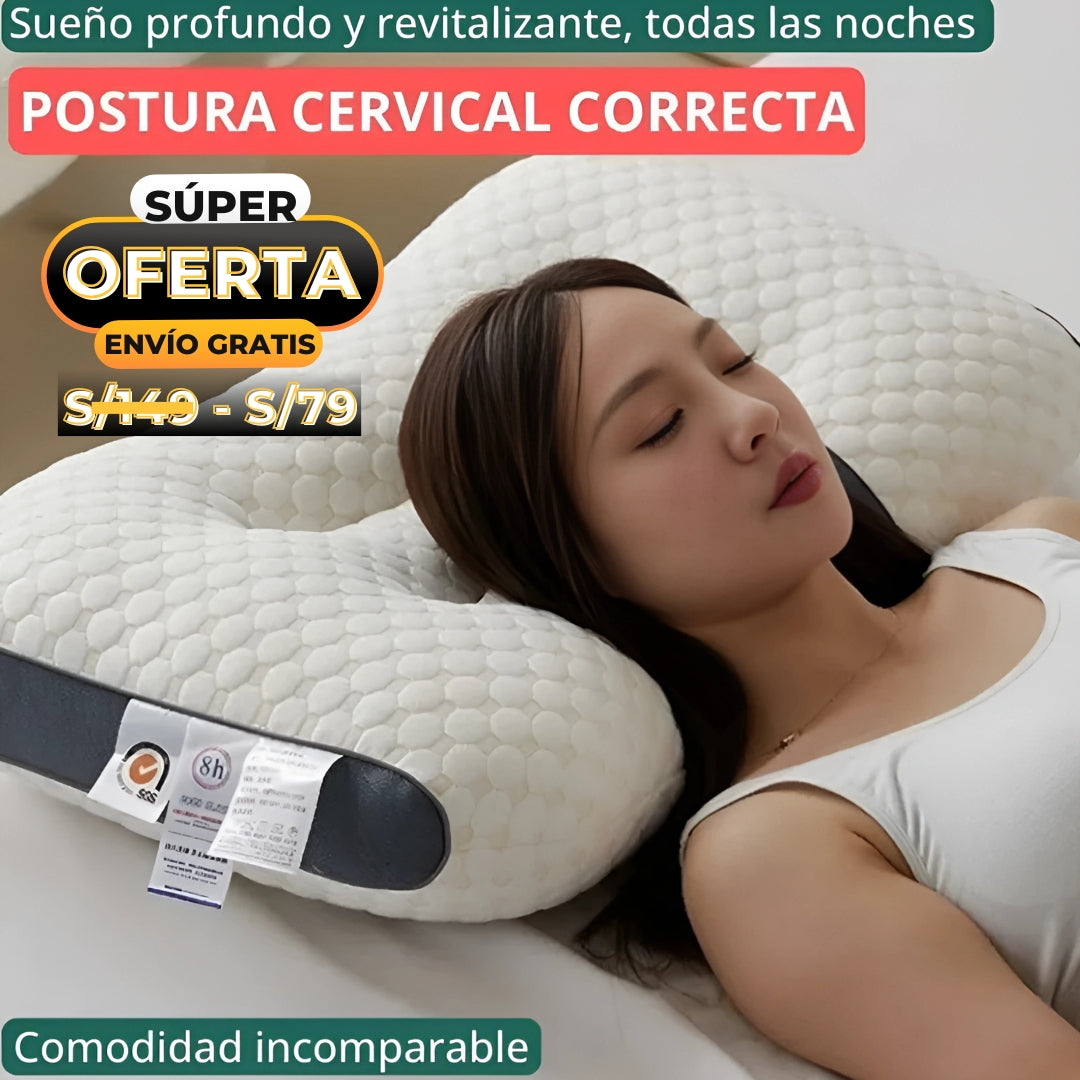 Almohada ortopedica 3D